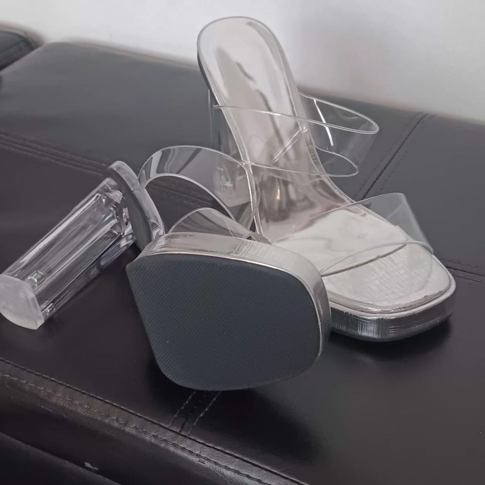 Elegant Clear Women's Heels